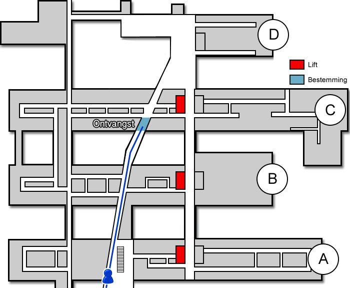 Route - C.-1.2 Dialysecentrum