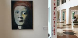 kunst overzicht expo 'Een verte voorbij onze ogen' Francine Steegs