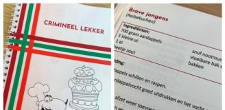 Vriendenactie : kookboek 'Crimineel lekker'