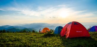 Camping foto - tekst Carolien Burghout