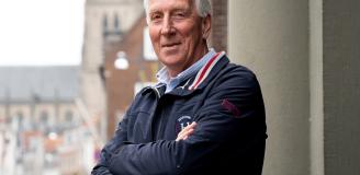 Foto van meneer van Ballegooijen bij het Bommels Gasthuis