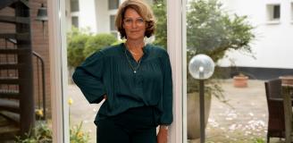 Foto van mevrouw van der Wal in het Bommels Gasthuis