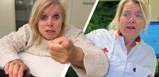 Beeld voor anti-agressie campagne