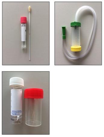 Onderzoekenwijzer MMB - Eswab roze dop respiratoir overige containers