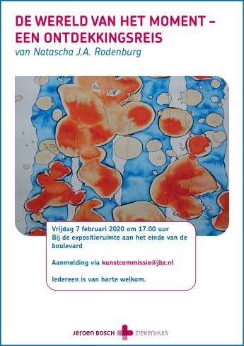 kunst expo uitnodiging opening Natascha J.A. Rodenburg