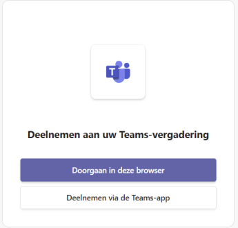 videoafspraak stap 3 - deelnemen aan teamsvergadering