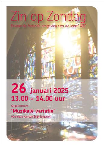 kunst flyer concert veronique van den engh 26 januari 2025 