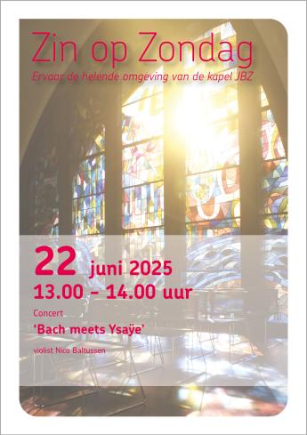 kunst flyer concert nico baltussen 22 juni 2025