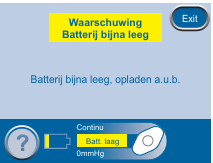 batterij bijna leeg