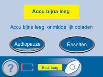 prevena accu bijna leeg