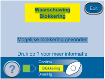 Prevena waarschuwing blokkering