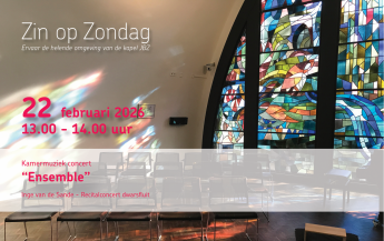 Foto van poster concert Inge van de Sande februari 2026