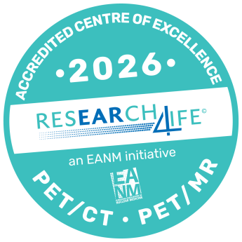 logo accreditatie Nucleaire geneeskunde EARL 2026