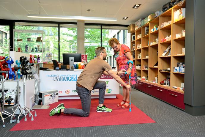 De zorgwinkel binnen het Jeroen Bosch Ziekenhuis