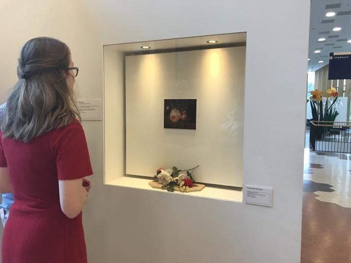 kunst boulevard expo vitrine koolroos cornelis van spaendonck