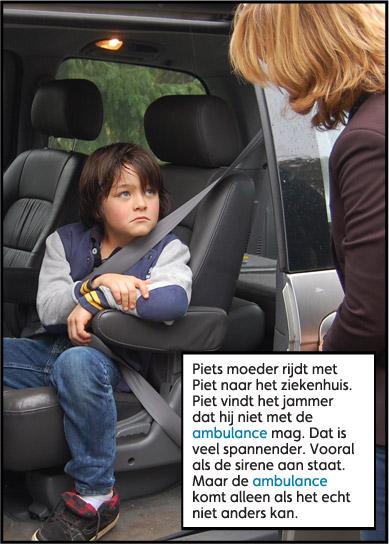 Jongen in auto