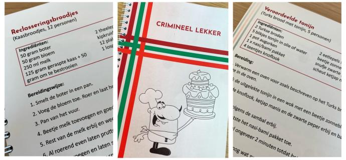 Vriendenactie : kookboek 'Crimineel lekker'