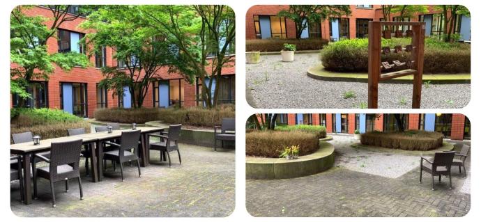 Stg. Vrienden - nieuwe binnentuin geriatrie (voor)