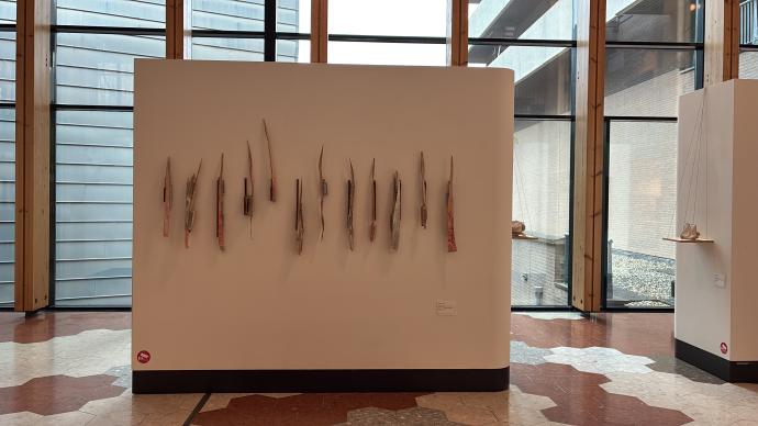 Foto van expositie Brigitte Picavet 