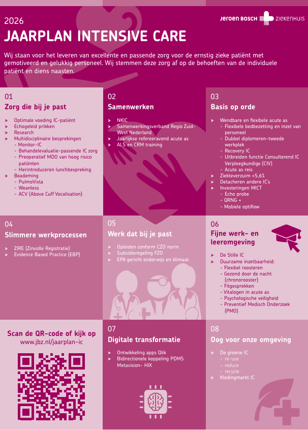Afbeelding van het jaarplan van de IC voor 2026