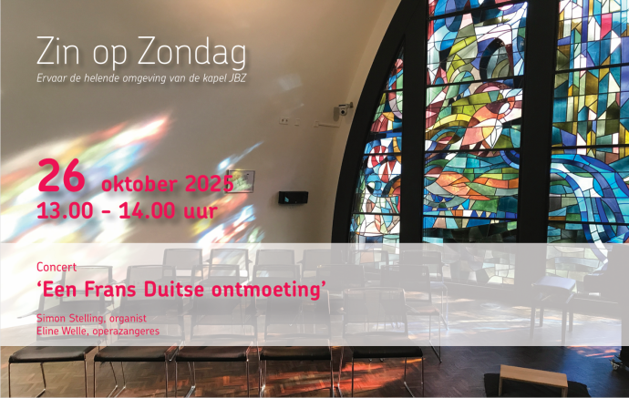 Foto van poster concert 26 oktober 2025