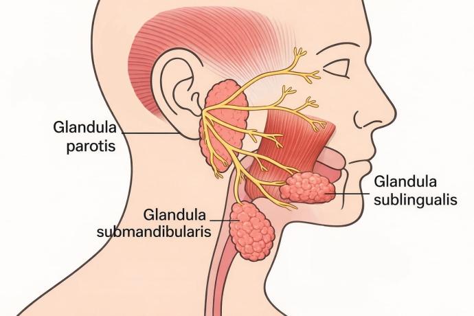 Speekselklierafwijking uitgebreid