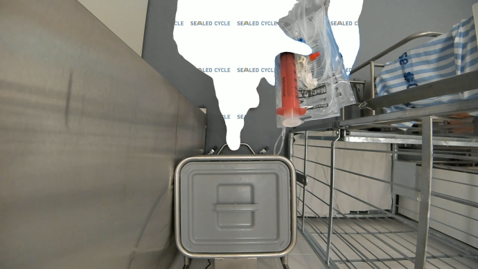 Slimme scanner infuuszak