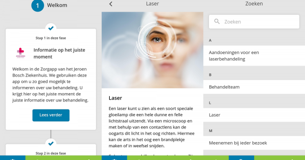 screenshot laserbehandeling