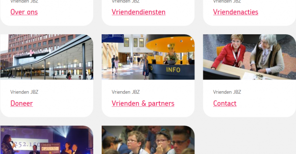 Nieuwe website voor Stichting Vrienden