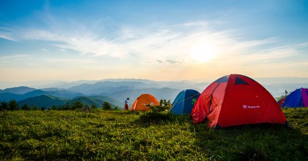 Camping foto - tekst Carolien Burghout