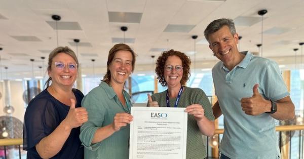 EASO geaccrediteerd