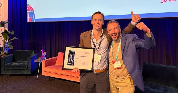 Afbeelding: winnaars innovatieprijs Heelkunde NVvH