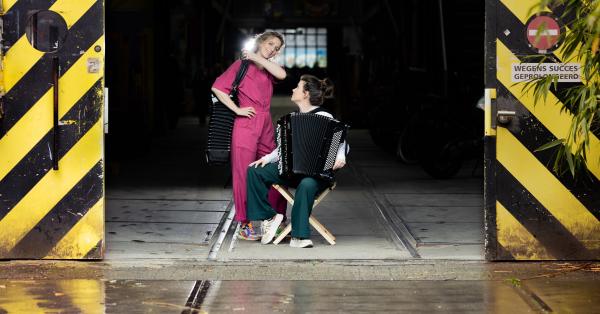 kunst portret accordeonduo toeac