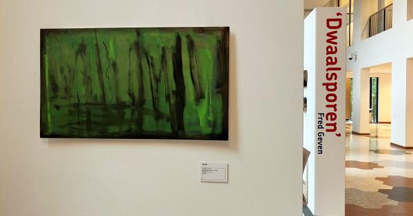kunst overzicht expositie dwaalsporen fred geven