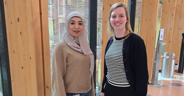 Iddia Al-Laibie en Lieke Hettema