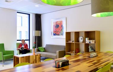 Huiskamer van het Oncologisch Centrum