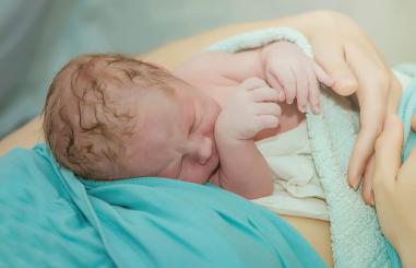 Baby pas geboren
