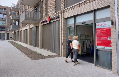 Ingang van de JBZ Dichtbij locatie in Zaltbommel