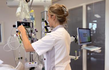 IC-verpleegkundige Kaylee van Elderen 