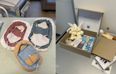 Foto van de koesternestjes en parelkoffer