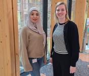 Iddia Al-Laibie en Lieke Hettema