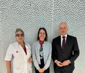 bezoek demissionair minister Bruin