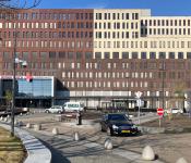 Foto van de nieuwe Kiss & Ride bij het JBZ